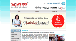 Desktop Screenshot of lubdub.com